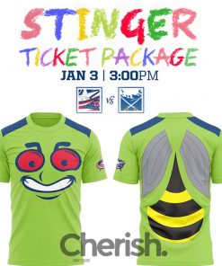 Columbus Blue Jackets Stinger Game Night Special T-Shirt