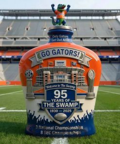 Florida Gators “The Swamp” 95th Anniversary Whiskey Bottle