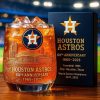Houston Texans 26th Anniversary Whiskey Glass