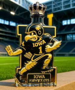 Iowa Hawkeyes Mascot Limited Edition Whiskey Bottle
