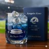 Los Angeles Chargers 65th Anniversary Whiskey Glass