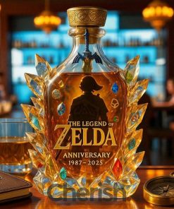 The Legend of Zelda 38th Anniversary Limited Edition Whiskey Bottle