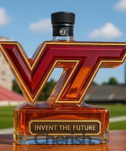 Virginia Tech Hokies ‘Invent The Future’ Limited Edition Whiskey Bottle
