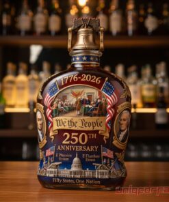 250th Anniversary We The People 2026 3D Whiskey Bottle