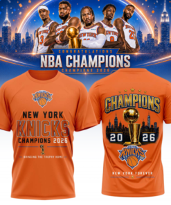 New York Knicks 2026 NBA Champions New York Forever 3D T-shirt New York Knicks 2026 NBA Champions New York Forever 3D T-shirt