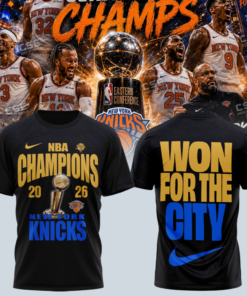 New York Knicks 2026 NBA Finals Champions 3D T-shirt