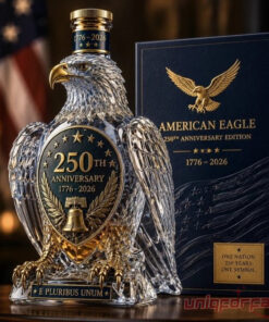 American Eagle 250th Anniversary Edition Whiskey Bottle