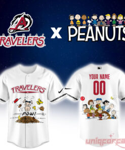 Arkansas Travelers x Peanuts Night Custom Limited Jersey