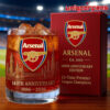 Arsenal 140th Years Anniversary Whiskey Glass