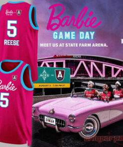 Atlanta Dream Barbie Game Day 2026 Baskeball Jersey – Limited Edition