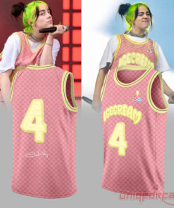 Billie Eilish HIT ME HARD AND SOFT THE TOUR PINK Jersey Edition