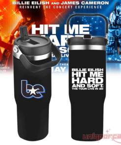 Billie Eilish Hit Me Hard and Soft The Tour Black Edition Tumbler