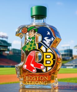 Boston Sport Teams “Boston Strong” Limited Edition Whiskey Bottle