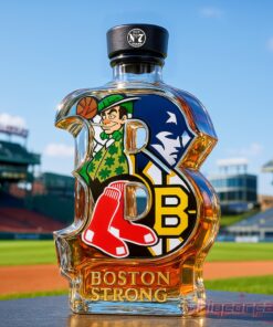 Boston Sport Teams “Boston Strong” Limited Edition Whiskey Bottle