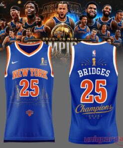 Bridges New York Knicks 2026 NBA Champions Jersey