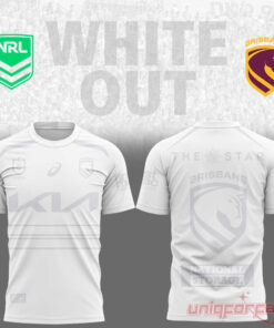 Brisbane Broncos White out NRL Limited Edition Jersey