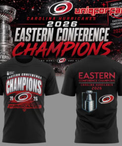 Carolina Hurricanes 2026 NHL Eastern Conference Champions Limited Edition 3D T-Shirt
