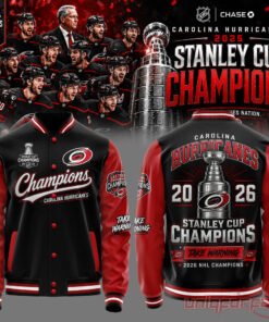 Carolina Hurricanes 2026 STANLEY CUP Champions Limited Edition Baseball Jacket
