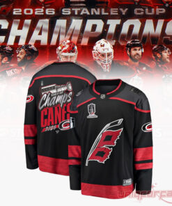 Carolina Hurricanes 2026 Stanley Cup Champions Black Edition Hockey Jersey