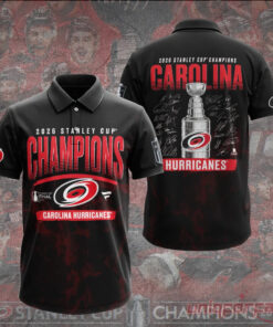 Carolina Hurricanes 2026 Stanley Cup Champions Limited Edition Black Polo Shirt