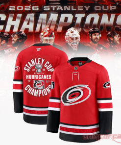 Carolina Hurricanes 2026 Stanley Cup Champions Red Edition Hockey Jersey