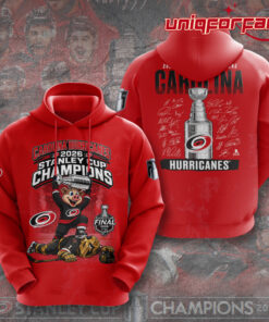 Carolina Hurricanes 2026 Stanley Cup Champions Red Edition Hoodie