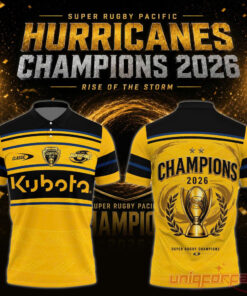 Carolina Hurricanes 2026 Super Rugby Pacific Champions Cup Edition Polo