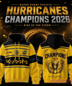 Carolina Hurricanes 2026 Super Rugby Pacific Champions Cup Limited Hoodie