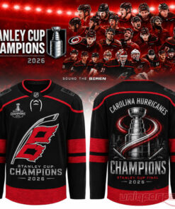 Carolina Hurricanes 2026 Stanley Cup Champions Limited Edition Hockey Jersey