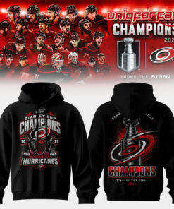 Carolina Hurricanes Limited Edition 2026 Stanley Cup Champions Hoodie Carolina Hurricanes Limited Edition 2026 Stanley Cup Champions Hoodie