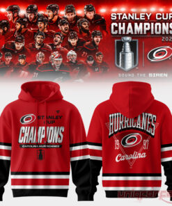 Carolina Hurricanes Limited Edition 2026 Stanley Cup Champions Hoodie