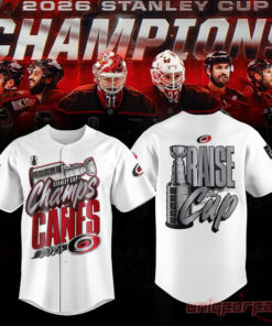 Carolina Hurricanes Stanley Cup Champions 2026 Limited Edition Baseball Jersey