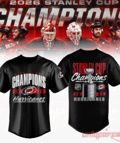 Carolina Hurricanes Stanley Cup Champions 2026 Limited Edition Baseball Jersey