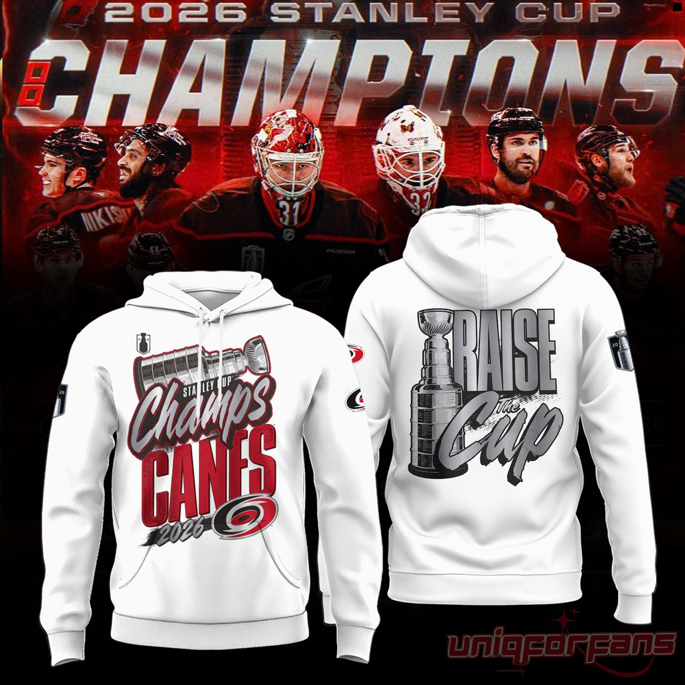Carolina Hurricanes Stanley Cup Champions 2026 Limited Edition Hoodie Carolina Hurricanes Stanley Cup Champions 2026 Limited Edition Hoodie