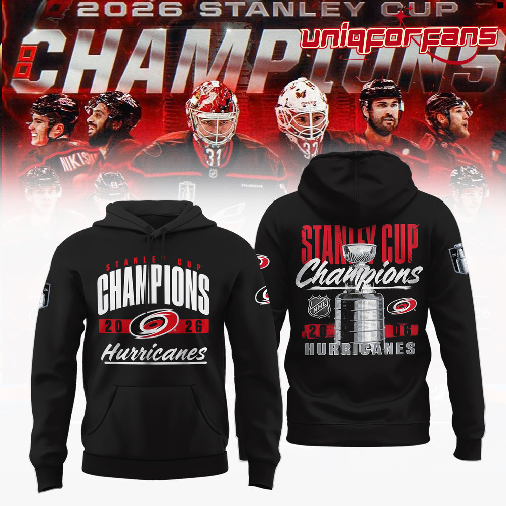 Carolina Hurricanes Stanley Cup Champions 2026 Limited Edition Hoodie Carolina Hurricanes Stanley Cup Champions 2026 Limited Edition Hoodie