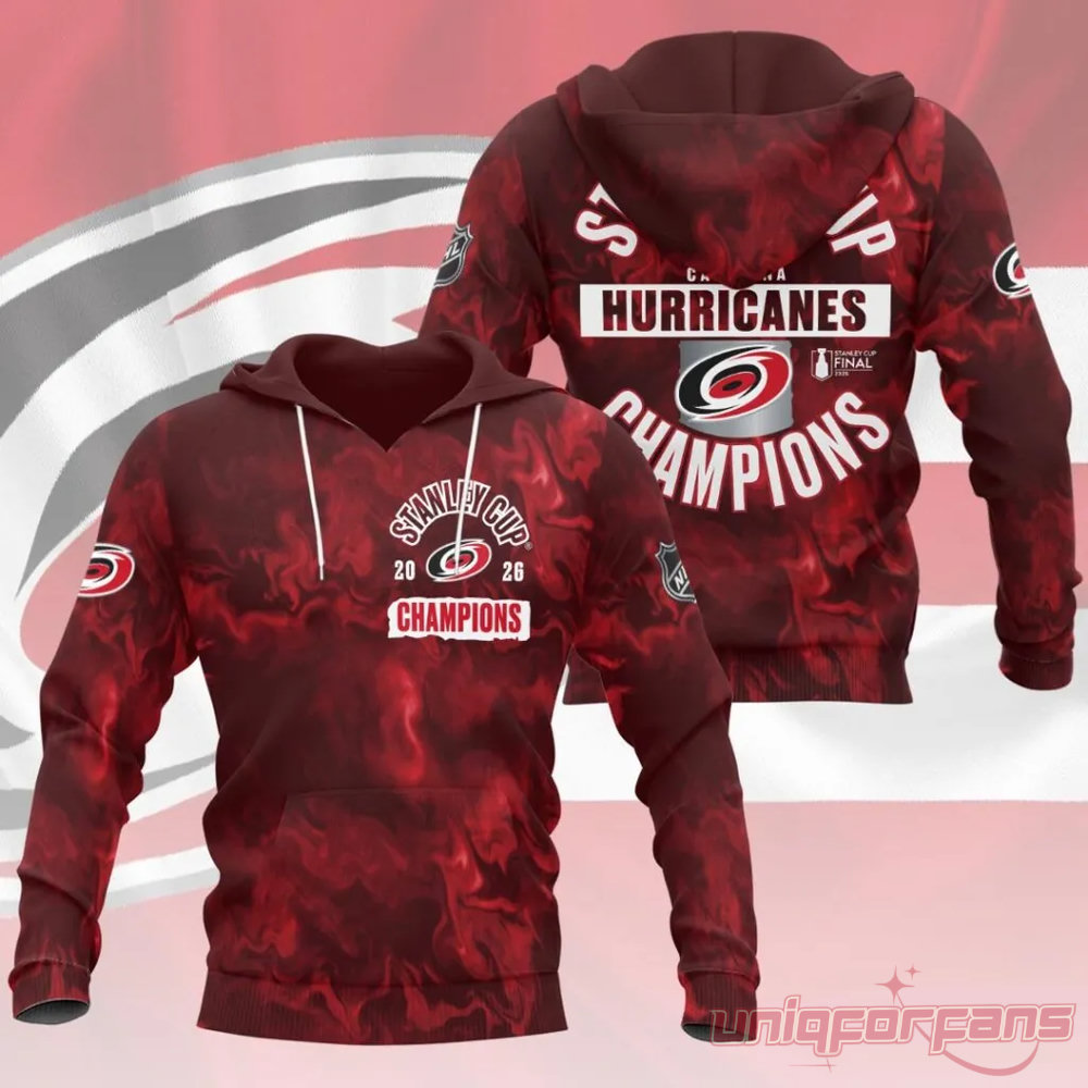 Carolina Hurricanes Stanley Cup Champions 2026 Premium Limited Edition Hoodie Carolina Hurricanes Stanley Cup Champions 2026 Premium Limited Edition Hoodie