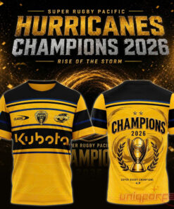 Carolina Hurricanes Super Rugby Pacific 2026 Champions Special Edition Shirt