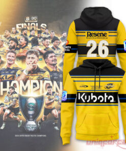 Carolina Hurricanes Super Rugby Pacific Champions 2026 Limited Hoodie