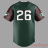 Chicago Cubs Mexican Heritage 2026 Special Edition Jersey, green and maroon baseball shirt with number 26 and flag patches