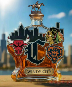 Chicago Sport Teams “Windy City” Limited Edition Whiskey Bottle