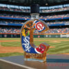 Chicago Sports Fans Windy City Grit Limited Edition Whiskey Bottle finished with a classic plain black cap closure