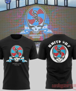 Chicago White Sox Grateful Dead Night Black Edition T-Shirt