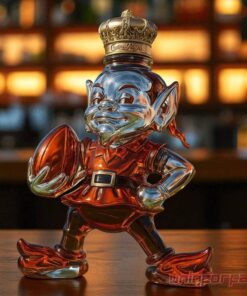 Cleveland Browns Brownie The Elf Special Edition Whiskey Bottle