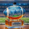 Dallas Cowboys America's Team Football Championship Whiskey Bottle with a clean, classic black bottle cap