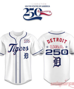 Detroit Tigers 2026 America 250th Anniversary Baseball Jersey