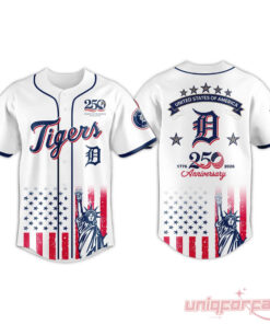 Detroit Tigers America’s 250th Anniversary Edition Jersey