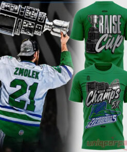 Florida Everblades Kelly Cup Champions 5X Championship 3D T-Shirt