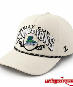 Florida Everblades Kelly Cup Champions 5X Championship White Edition Hat