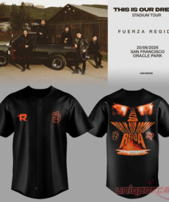 Fuerza Regida This Is Our Dream Stadium Tour 2026 Jersey