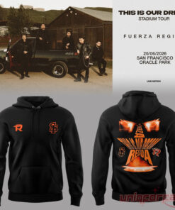 Fuerza Regida This is Our Dream Stadium Tour 2026 Premium Hoodie